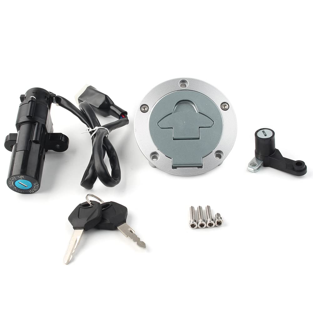 Lirun Switch Lock Keys Seat Lock Fits for Yamaha YZF R3/R25 2015-2019