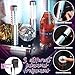 Ecostrobe Strobe Baton Light,Stage Handheld Light,Champagne Bottle Sparklers, Recharge led Bottle Service Lights - for Bar Club Birthday Weddings Parties (Sliver 4 PC)