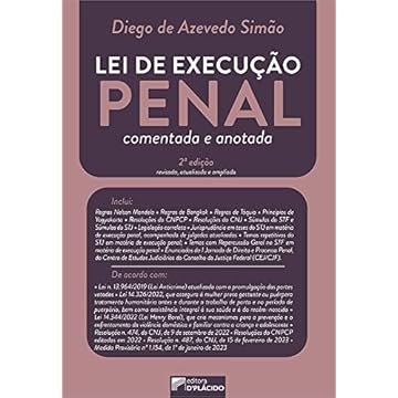 Capa do livro Lei de Execução Penal Comentada e Anotada