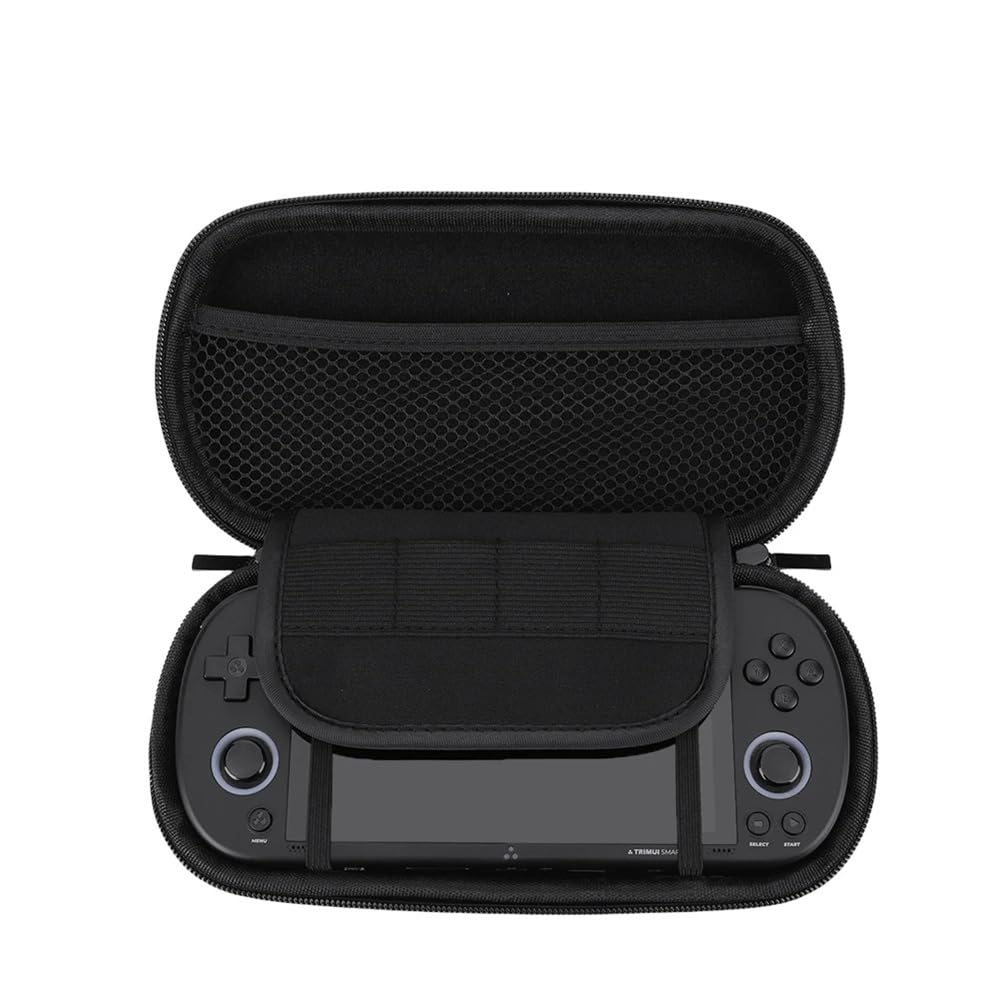 Carrying Case for Trimui Smart Pro 5,Hard EVA Storage Suitcase for Retro Handheld Game Console,Protective Shell Travel Bag for Video Gaming Consoles