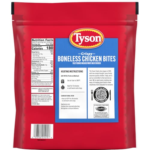 Tyson 10144146910 Any'Tizers Popcorn Chicken, Frozen Appetizers thumb #1