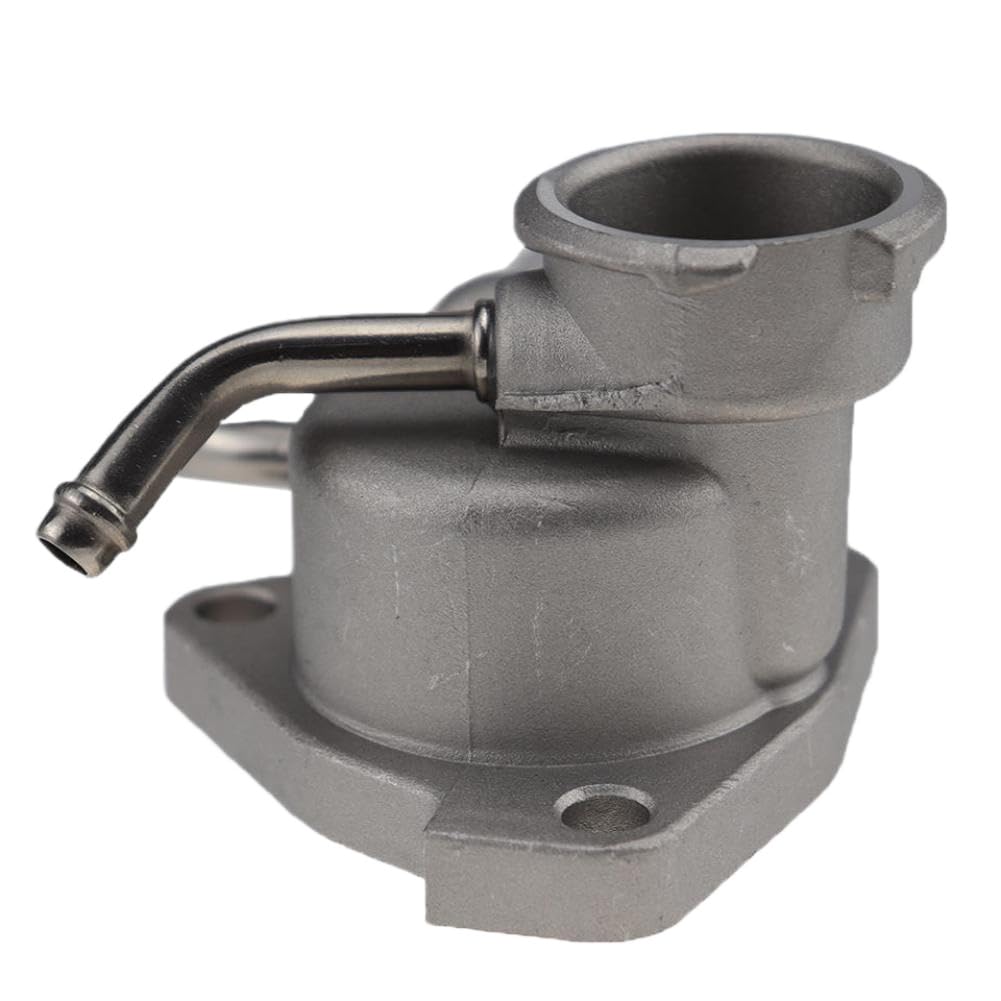 Tapa de la carcasa del termostato de refrigeración del cuello del relleno del radiador de aluminio, salida de agua Compatible con Hiace 1633154111 16331-54111
