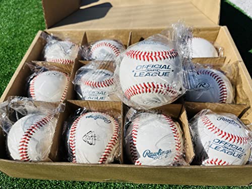 Rawlings | Official League Practice Baseballs | ROLB1X | 12 Count White - image 4