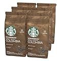 STARBUCKS Single-Origin Colombia Medium Roast Ground Coffee, 200 g (Pack of 6)