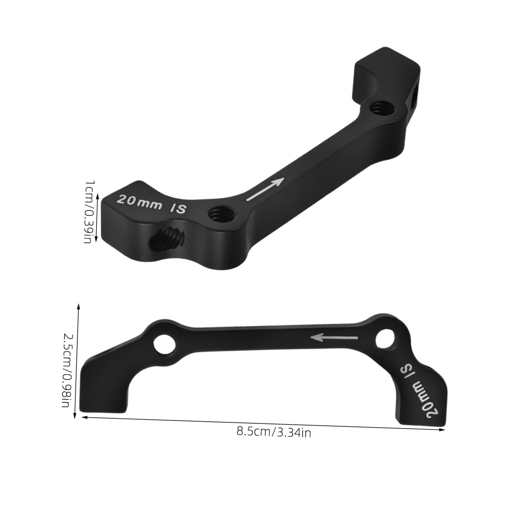 SUPVOX Material Disc Brake Adapter Bike Conversion Kit Easy to Install Front Rear Brake Conversi