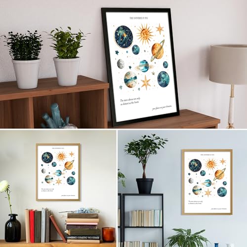Art mural cosmique Wallbuddy habillez vos grands murs vides avec l'affiche