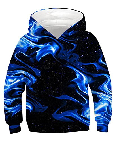 TUONROAD Pullover Niño Funny 3D Hoodie Confortable Sudaderas con Capucha Manga Larga Sweater Hoody 13-14 Años Cover
