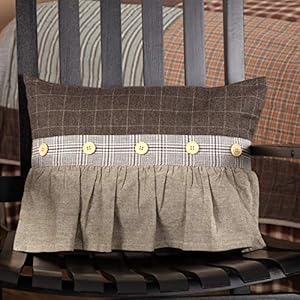 Vhcbrandsrusticlodgefarmhousepillowsthrowsrorygreyruffled14x18pillowpillow14x18  Urban Country Home Decor Vhc brands rustic lodge farmhouse pillows throws rory grey ruffled 14 x 18 pillow pillow 14×18  urban country home decor