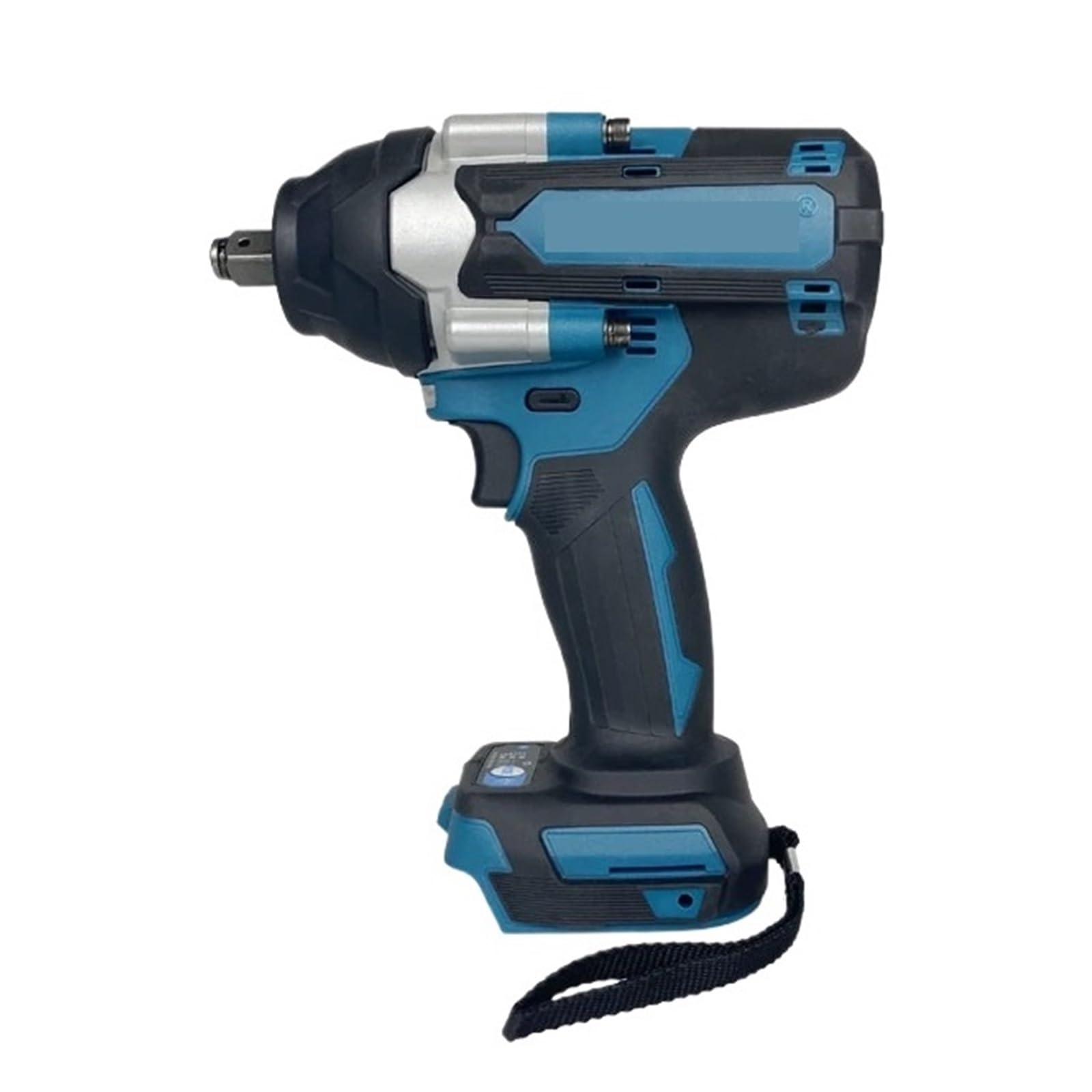 Llave de Impacto Llave De Impacto Eléctrica Sin Escobillas del Esfuerzo De Torsión DTW700 De 1800 NM Batería De Iones De Litio del 1/2 En For La Batería De 18V(2x5.0Ah Bat Carton)