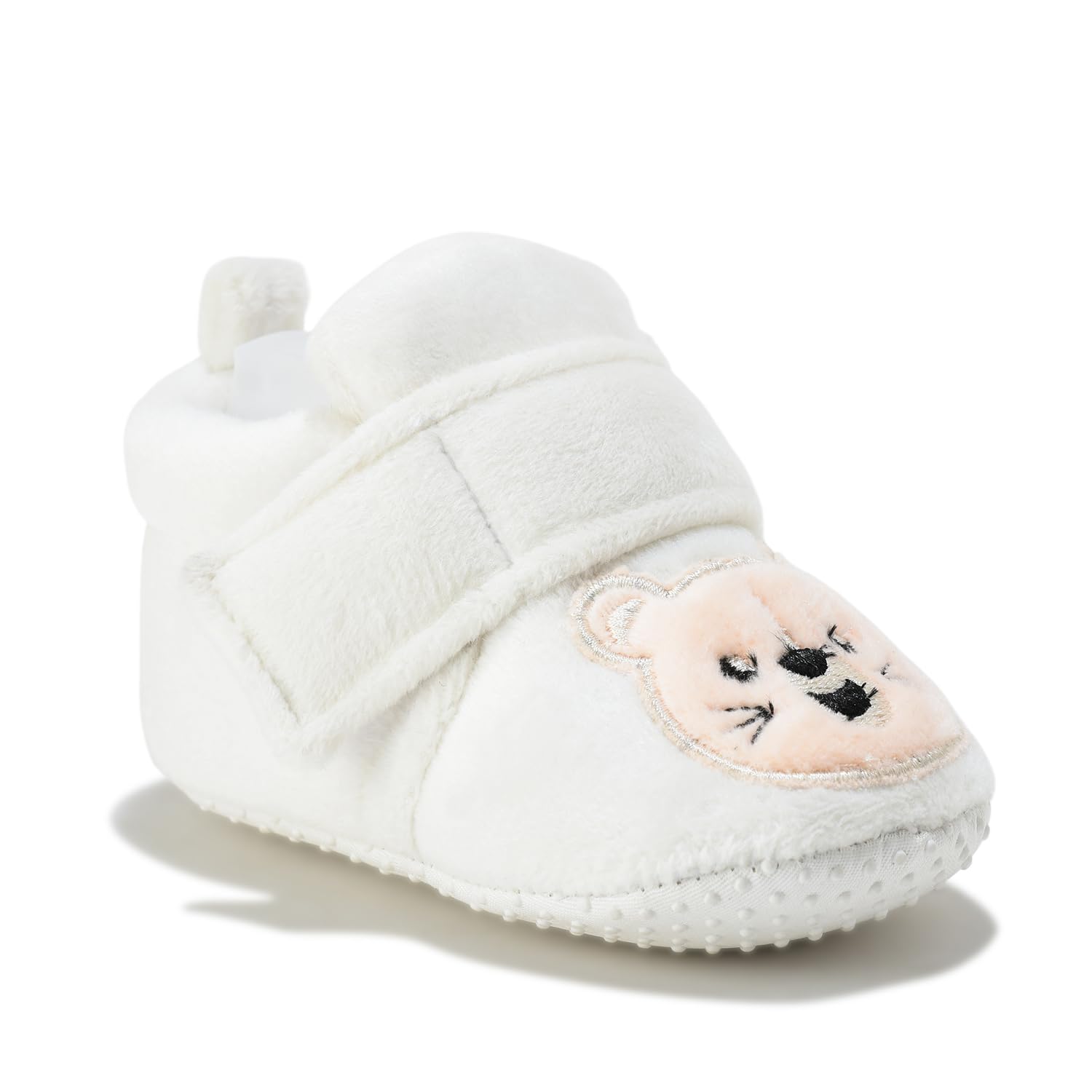 Baby Boys & Girls 6 TO 9 Months Skin Friendly Comfortable & Breathable Booties (1355-White)-image-47