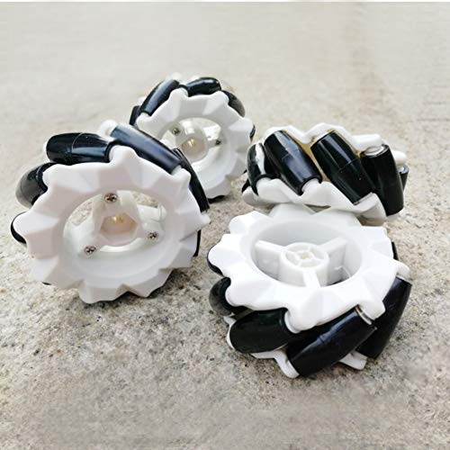 EMOZNY Kit robot ruota Mecanum 4WD omnidirezionale...