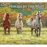 Lang, Horses in the Mist 2026 Wall Calendar by Persis Clayton Weirs, 13.4'' X 12'', 12-Month Calendar with Stapled Binding