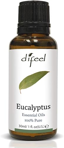 Difeel Aceites esenciales 100% puro aceite de eucalipto 1 onza (paquete de 3)