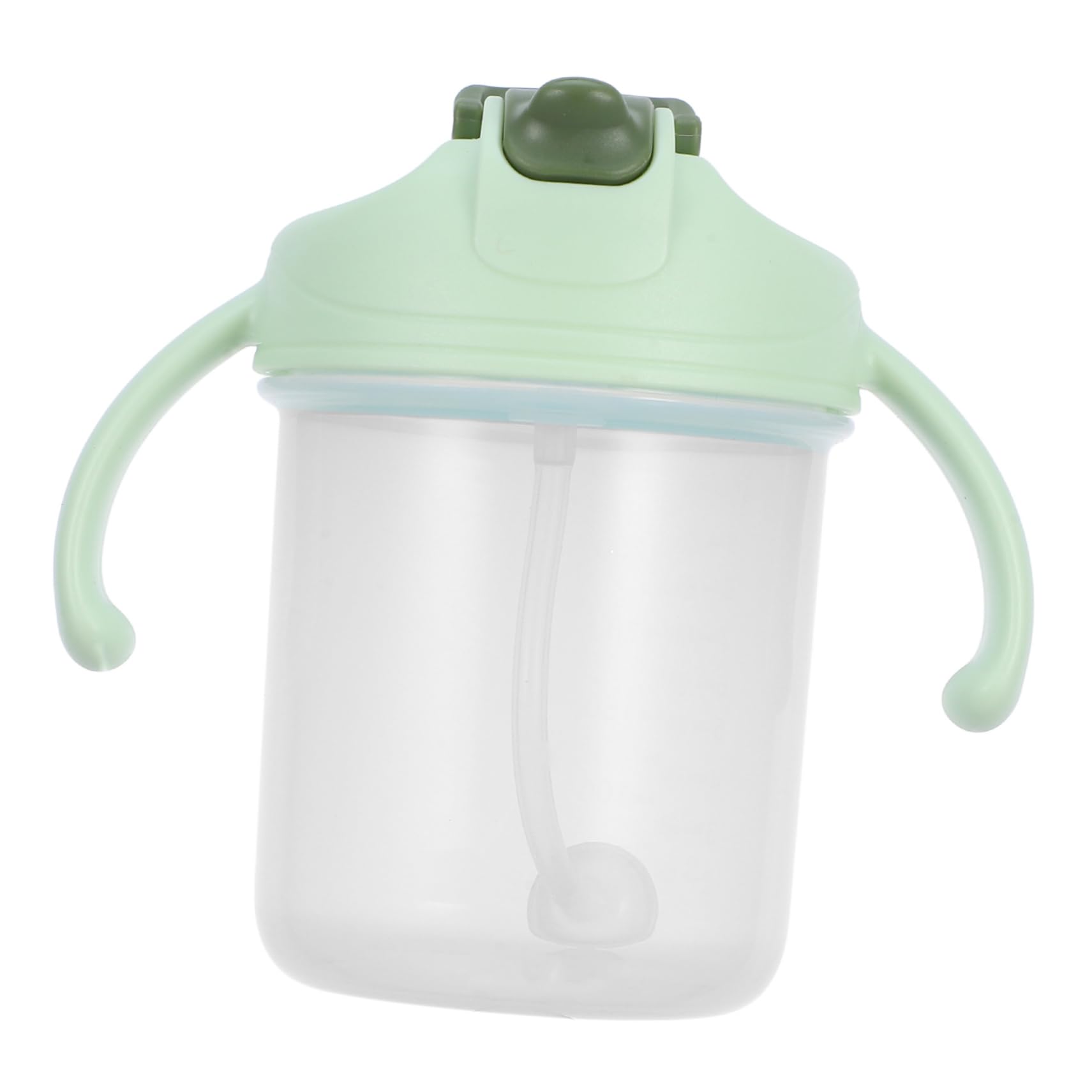 PACKOVE 4pezzi Tazza Antispillamento Con Cannuccia Per Anziani e Persone Letargiche Bicchiere Portatile Per Assistenza Domestica e Per Malati Design Ergonomico e Facile Da Usare