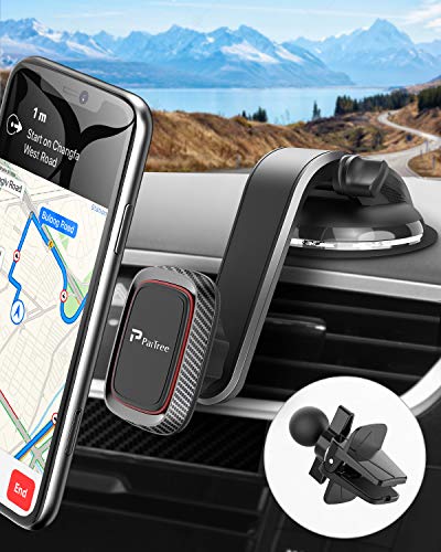 Magnetic Car Phone Mount, PaiTree 2020 Strongest Car Mount for Cell Phone, Universal Cell Phone Holder for Car Dashboard Windshield Compatible with iPhone 11 Pro Max Xr Xs 8 7 6S Note 10 5G Etc