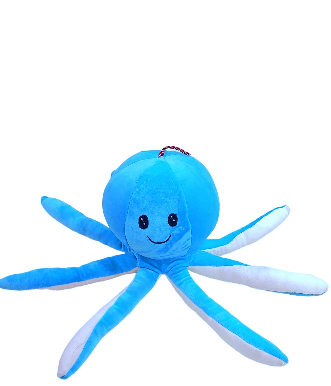ANGIDA Toy Store Adorable Octopus Plush Toy with Cute Tentacles- A Cuddly Companion for Underwater Adventures! (35 cms) (Blue)