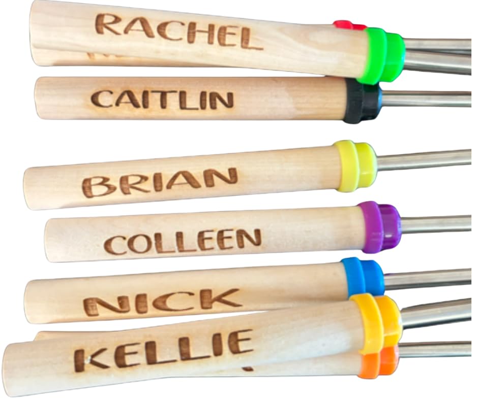 Smore's Extended Roasting Sticks, Personalized