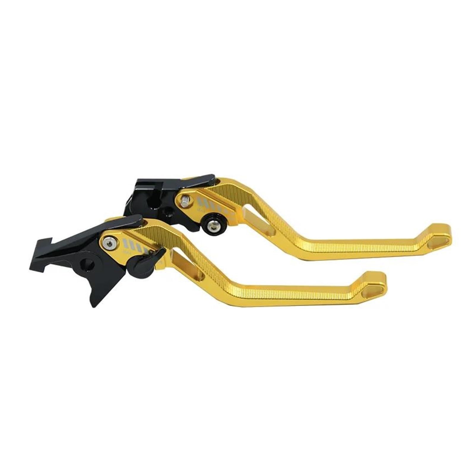 RVEVFBKBAL Motorcycle Brake Clutch Levers for Vespa 160GS 180SS 150 VBA-T4 50-125 PV ET3 PK S XL Adjustable Lever(Golden Long)