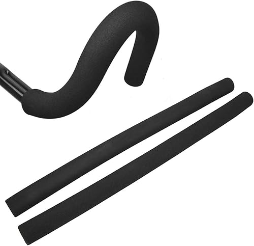 Miniatura 8 de LIZEALUCKY Empuñaduras de goma de espuma flexible para manillar de bicicleta, paquete de 2 unidades, diámetro interior de 0.9 pulgadas