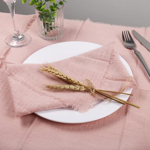 Servilletas de Tela de Algodón Hechas a Mano Set x12 miniatura 6