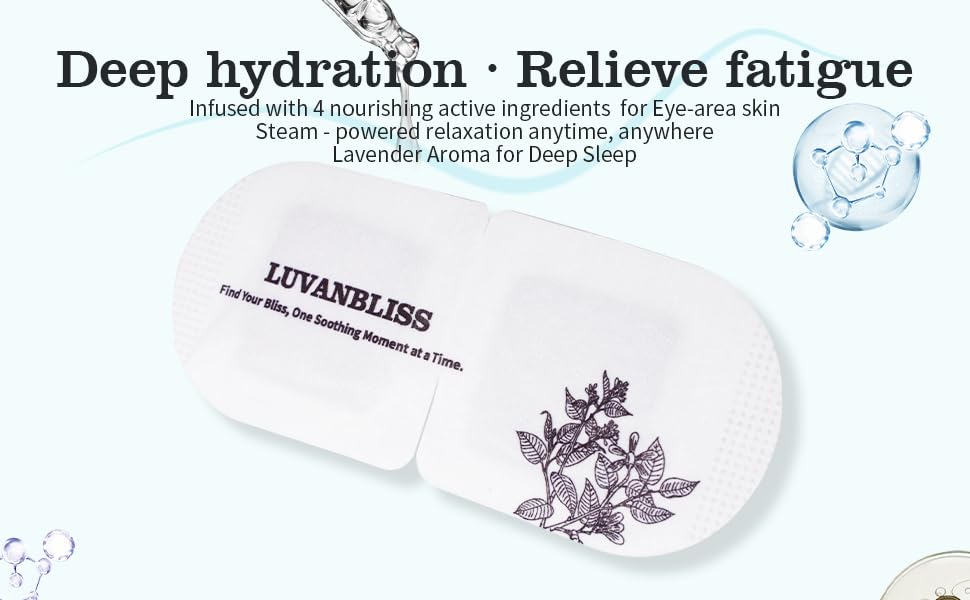 Minty Chill Steam Eye Mask, Self Heating, Warm Compress, Disposable - Image 5