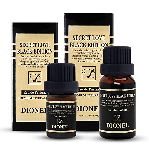 Dionel Secret Love, perfumes for women, inner perfume oil, Black Edition 5ml + Black Edition 15ml