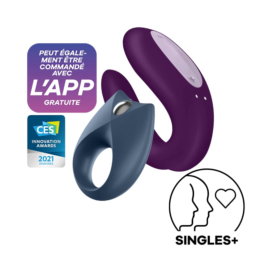 Satisfyer Partnerbox 2 vibromasseur couple connecté application étanche - 2