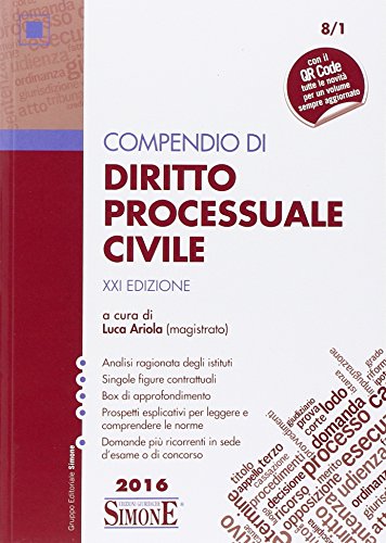 Compendio di diritto processuale civile Compendio di diritto processuale civile