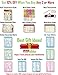 Must-Have Air Fryer Accessories Air Fryer Cooking Times All-in-One Magnet Accurate Instant Guide Big Text Easy to Read Healthy Handy Quick Cheat Sheet Chart 8”x11” Green Kitchen Gift Recipe Cookbooks