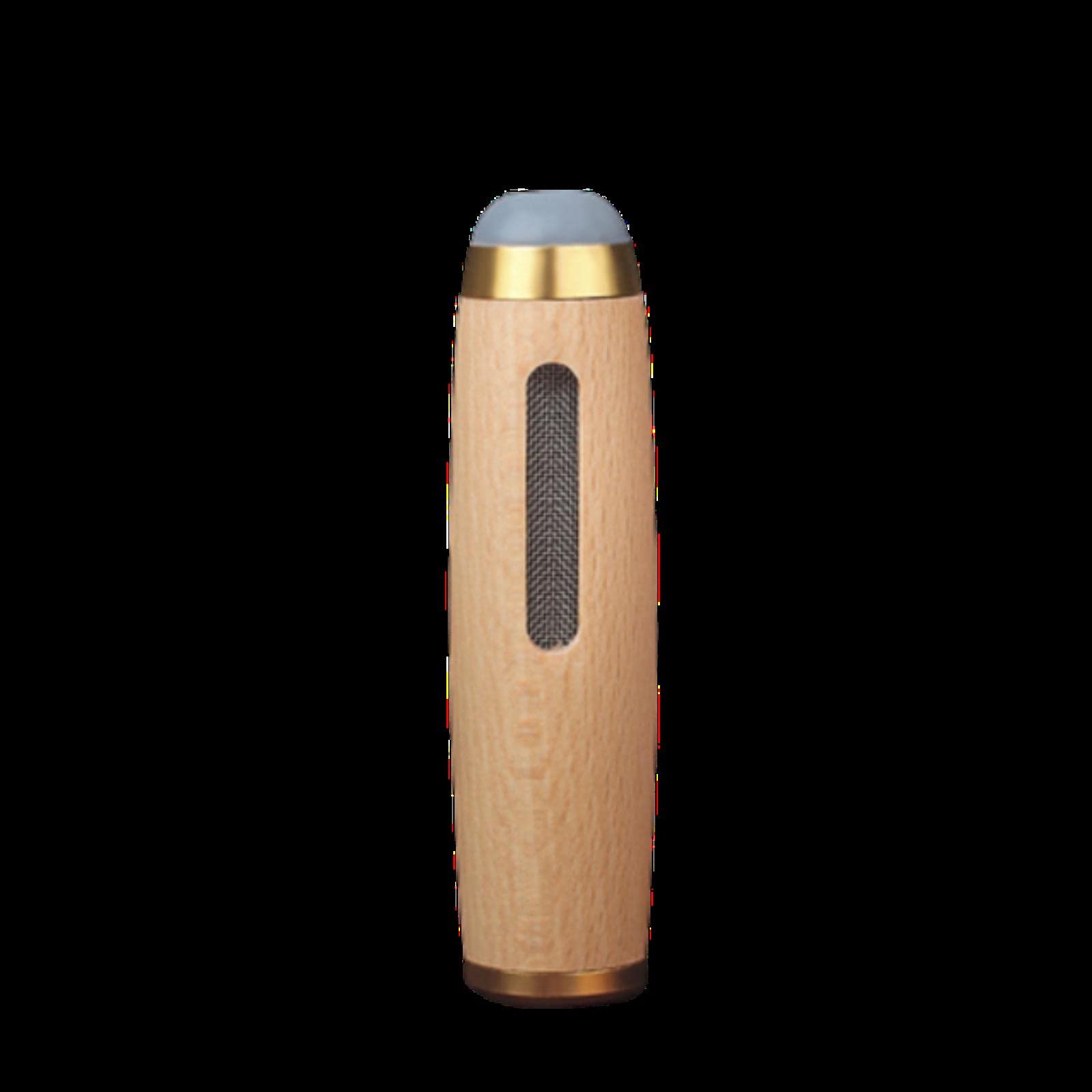 Mini Car Ashtray Walnut Wood Cigarette Holder Case Car Ashtray Anti-smoke Hood for 5.2/6.8/7.8mm Cigarettes Smoking Gadgets