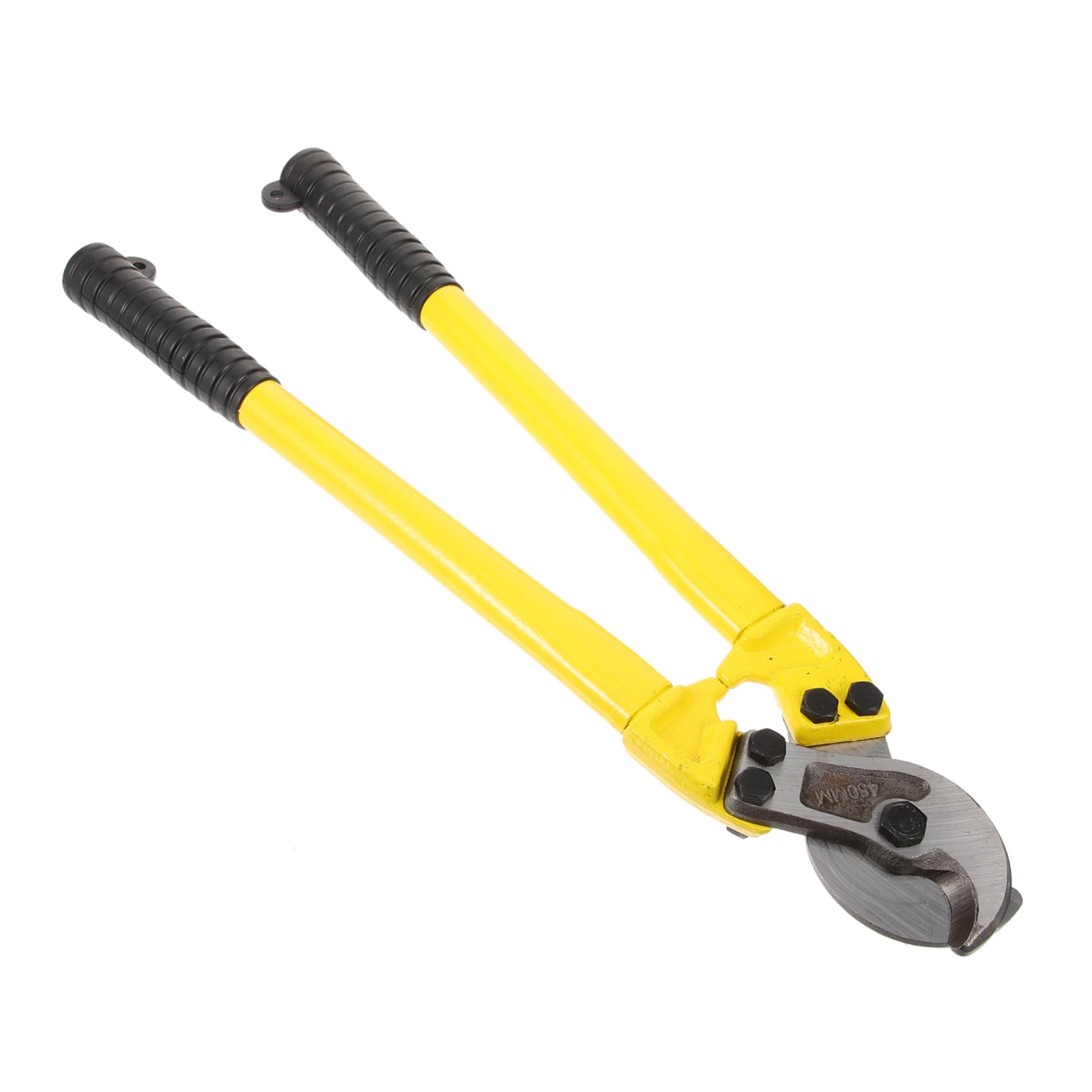 Taglierina Cavi Manuale da 18 Pollici, Utensile in Ferro Giallo