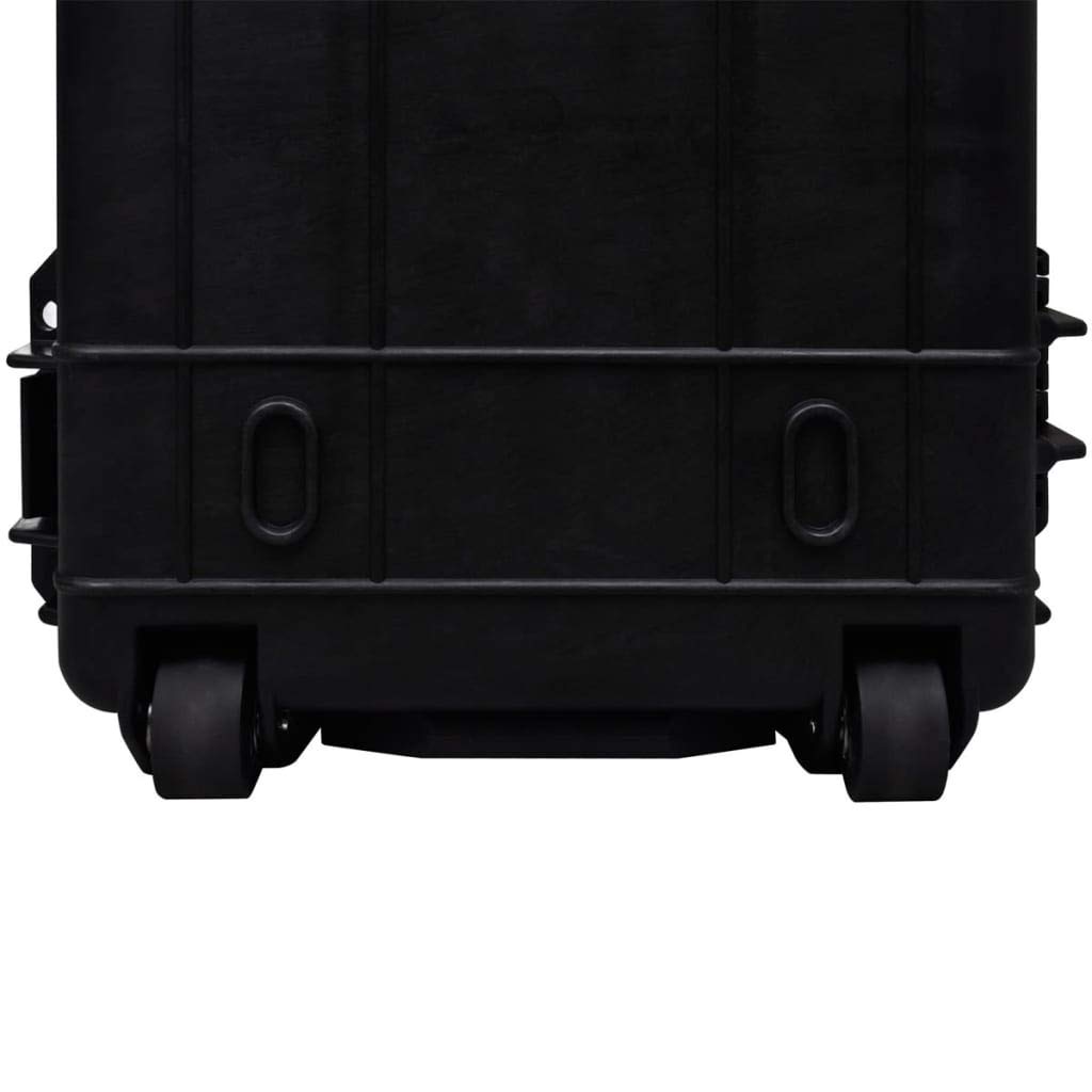 vidaXL Scatolato per Armi Plastica Resistente Impermeabile Trolley Porta Armi