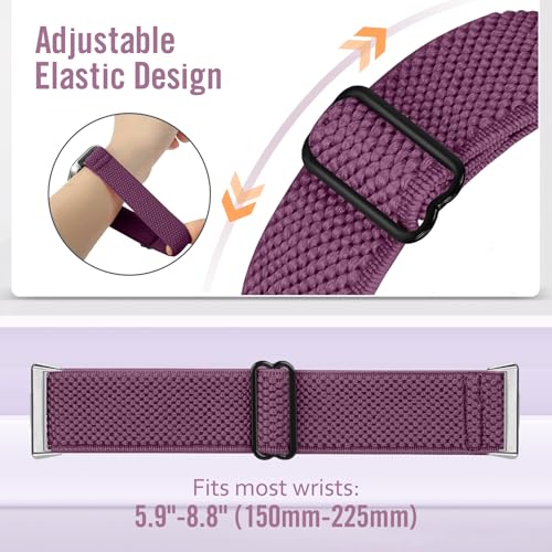 Pack 2 Bandas Nylon Elásticas Compatibles Huawei Watch Fit miniatura 4