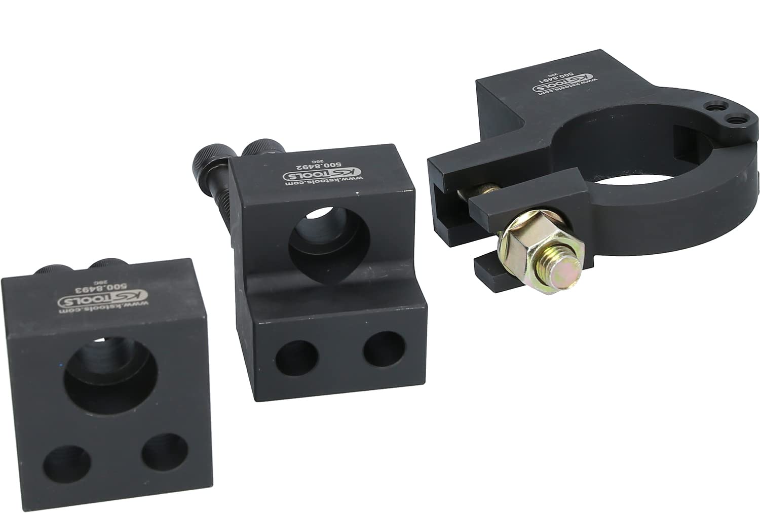 KS Tools 500.8490 Zestaw uniwersalnych uchwytów do sprężyn, 7-części