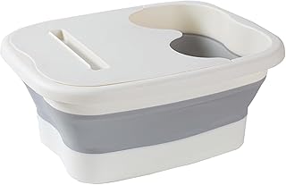 Folding Foot Bathtub - Soak Basin Feet Spa Massage Bucket - Foot Soaking Bath Basin Foldable Foot Bath Bucket Tub for Home Spa Outdoor Travel