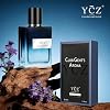 Ycz Club Gentleman's Aroma Eau de Parfum para Hombre, 1.7 Fl Oz (50 mL), Colonia de Larga Duración, Fragancia Aromática Fougère con Notas de Bergamota, Jengibre y Cedro para Fiestas, Citas y Regalos 3