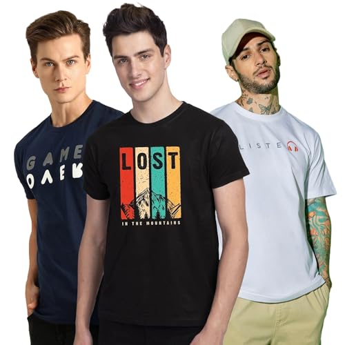 T-shirt graphique homme coupe droite idéal pour un look urbain décontracté