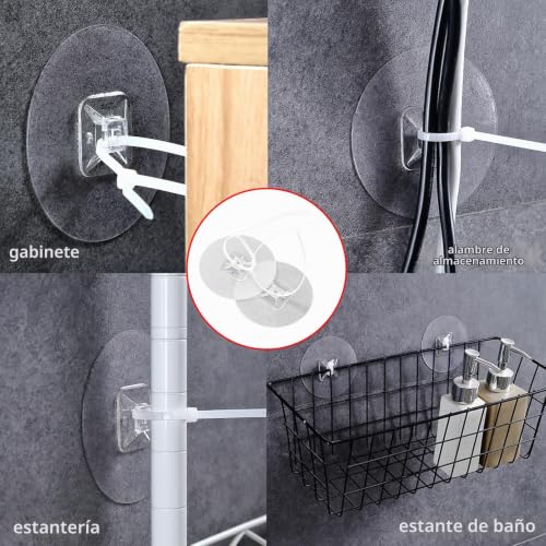 Miniatura 7 de 12 Piezas Correas Para Muebles,Sin Taladro,Correas De Pared Para Muebles Autoadhesivas,Seguridad Infantil Y Protección De Mascotas,Correas Para Muebles Antivuelco Para Estantería,Gabinete,Aparador