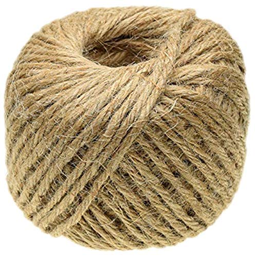 MULTICRAFT IMPORTS INC Cable de Yute de 4 Capas, 80 g, Natural, talla única