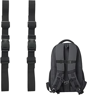 2 peças correia de peito para mochila, substitua a mochila ajustável de nylon com fivelas nylon antiderrapante correia, acessórios para jogging, caminhadas e sair para correr