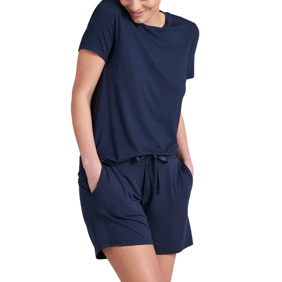 Schiesser - Modal - Damen - Nachtwäsche - Schlafanzug Kurzarm - Pyjama