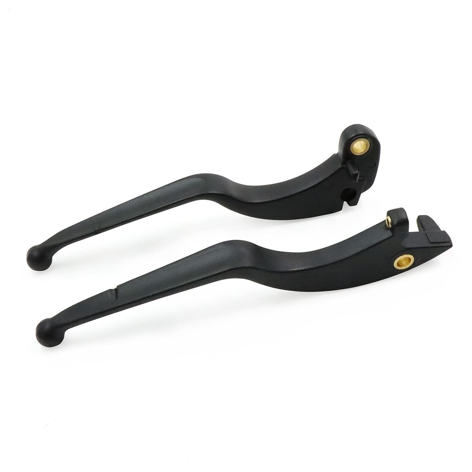 Motorcycle brake lever, Microdream Brake Clutch Lever, Motorcycle Accessories Handlebar Hand Grips Brake Clutch Levers Compatible with In-dian Scout Sixty Bobber 2015 2016 2017-2021 Black Chrome (Colo