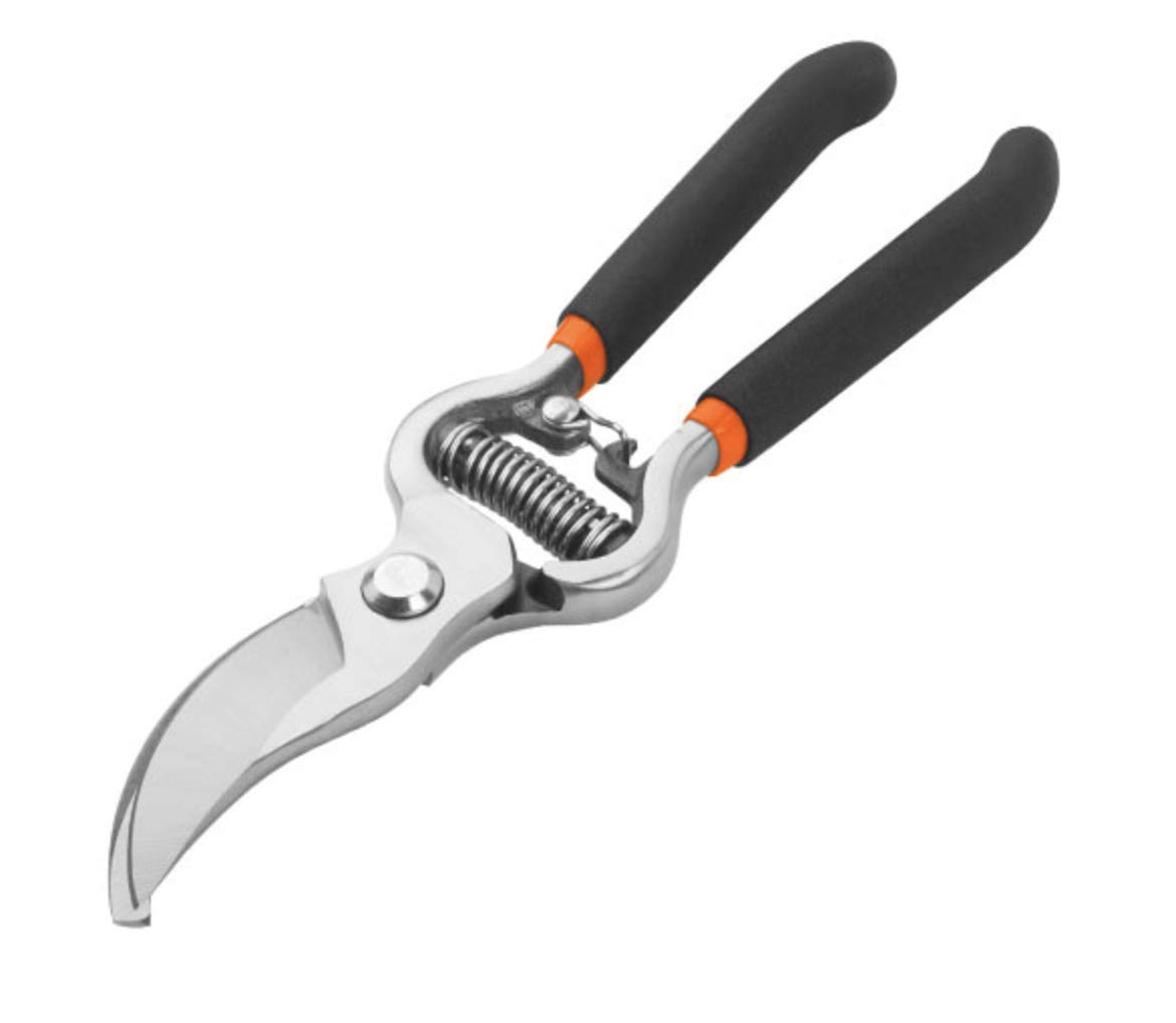 WOKINStraight Pruning Shear (200mm, Orange/Black)