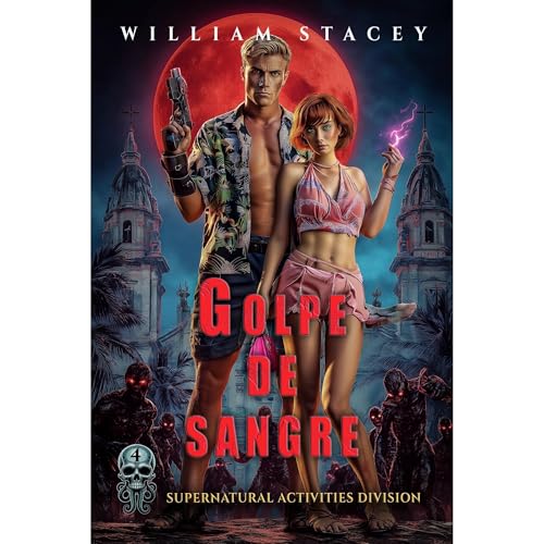 Golpe de Sangre Audiolibro Por William Stacey arte de portada