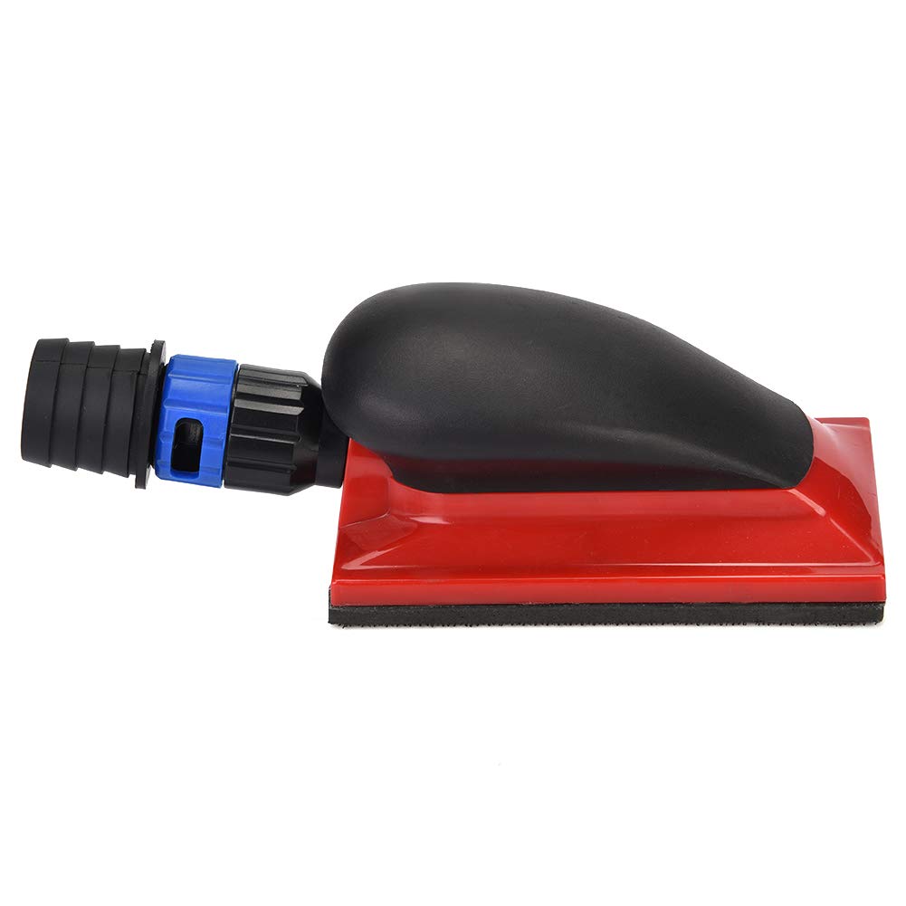 Lijadora Manual sin Polvo con de Aspiración para Pulido de Madera y Automóvil Esponja de Lijado 125x70 mm Tipo