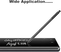 Vista 4 de Galaxy Note 9 - Lápiz capacitivo con función Bluetooth Note 9, repuesto para Samsung Galaxy Note 9 N960, todas las versiones S Pen (negro medianoche)