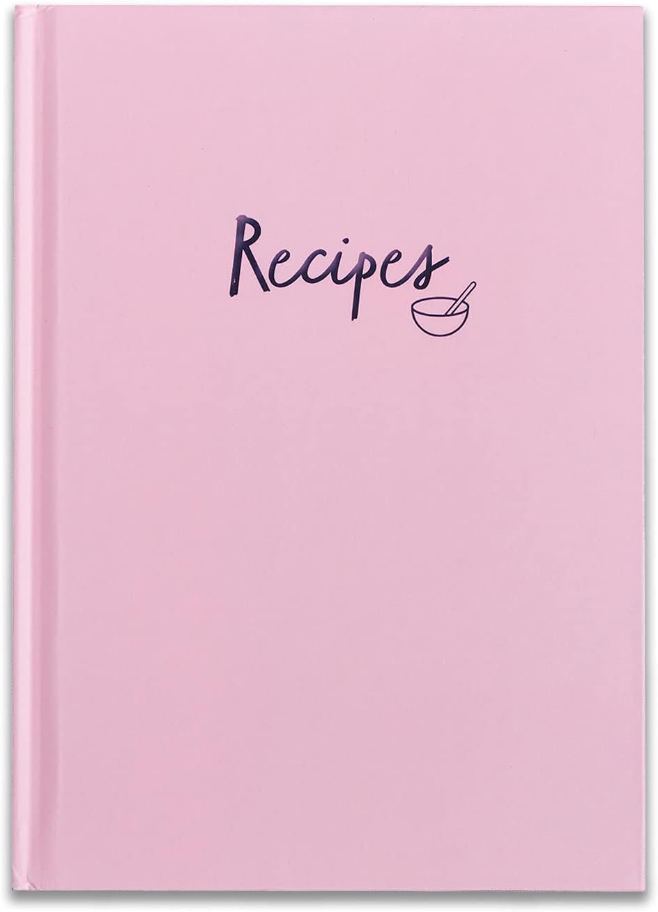 BYANIKA Recipe Book For Own Recipes - Cherry Red, a5