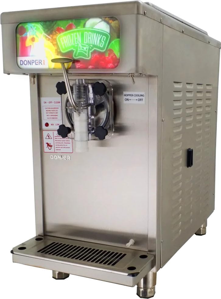 Control panel of the Donper XF124 Frozen Drink Machine