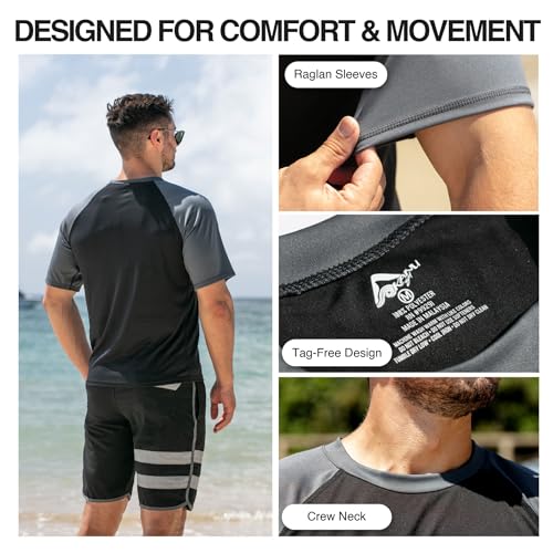 Image of Kanu Surf Men's Echo Upf 50+ Rashguard