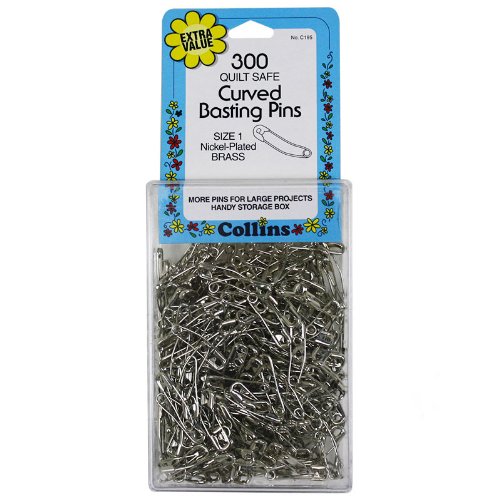 Dritz Curved Basting Pins Size 1 300/Pkg C195 Amazon.in Home & Kitchen